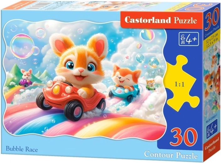 Castorland Puzzle Blasenrennen 30 Teile
