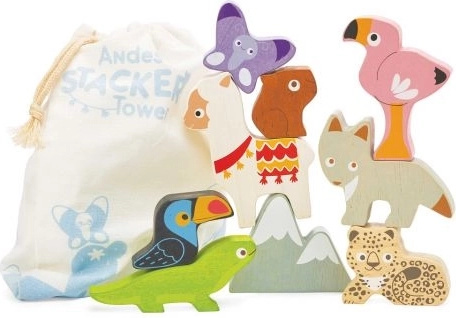 Holzfiguren von Bergtieren von Le Toy Van