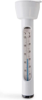 Thermometer im Lieferumfang zur Kontrolle der Wassertemperatur