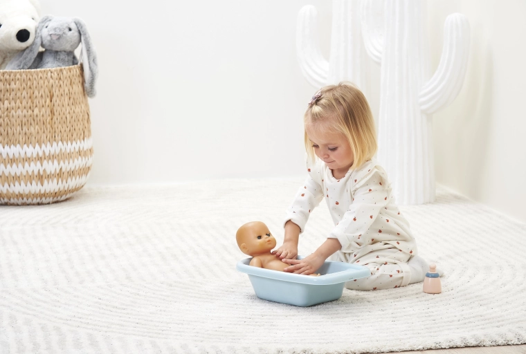 Kompakte Badewanne für Bade-Rituale