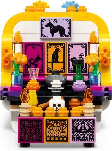 Farbige Details zu Día de los Muertos