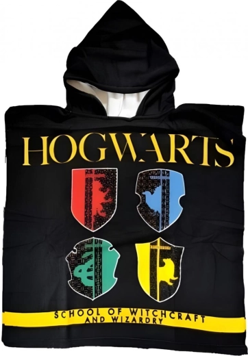 Poncho mit Kapuze Harry Potter Hogwarts