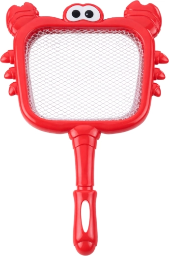 Niedliches Krabbennetz für kleine Angler