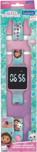 Digitale Kinderuhr mit Wecker Gabbys magisches Haus LEXIBOOK