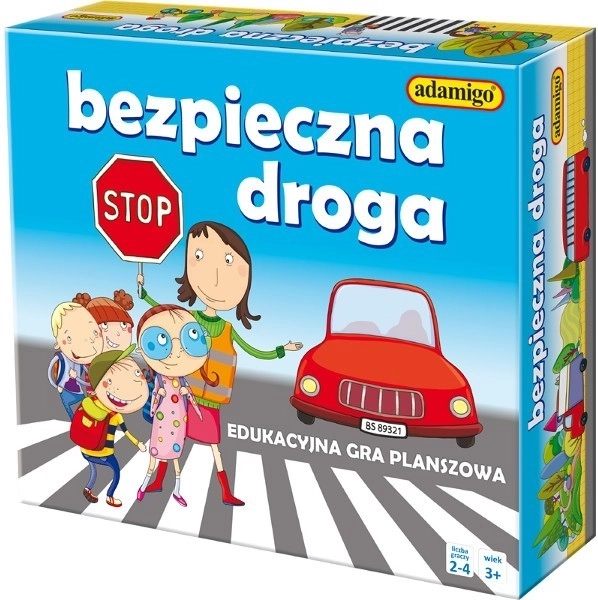 Sicherer Weg - pädagogisches Brettspiel für Kinder