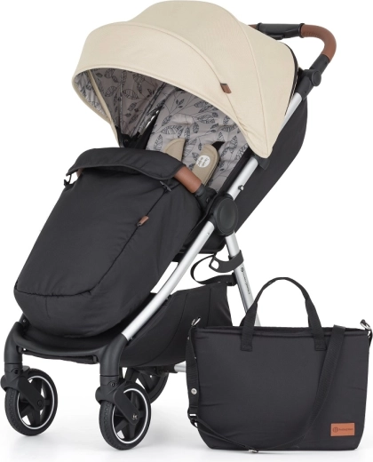 Petite&Mars Sportwagen Royal 3 Silver Sahara Beige