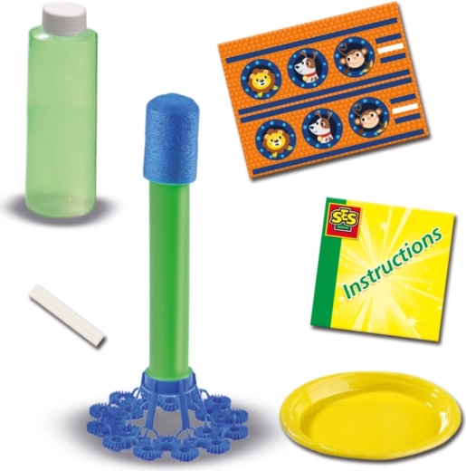 Verzieren mit Stickern und einfacher Zusammenbau