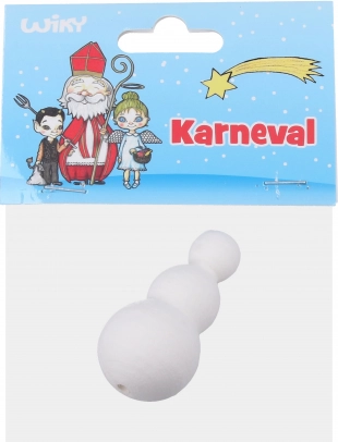 Weihnachtsschmuck Wiky Schneemann aus Watte
