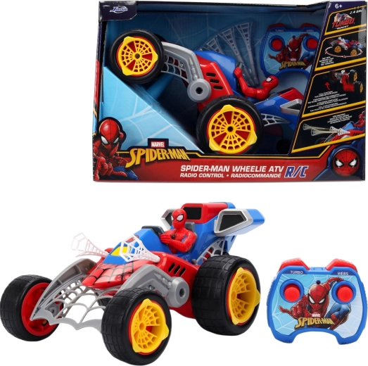 Spider-Man ferngesteuerter Buggy mit Netzschussfunktion 1:20