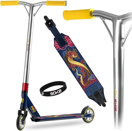 Freestyle-Roller SOKE PRO granatrot
