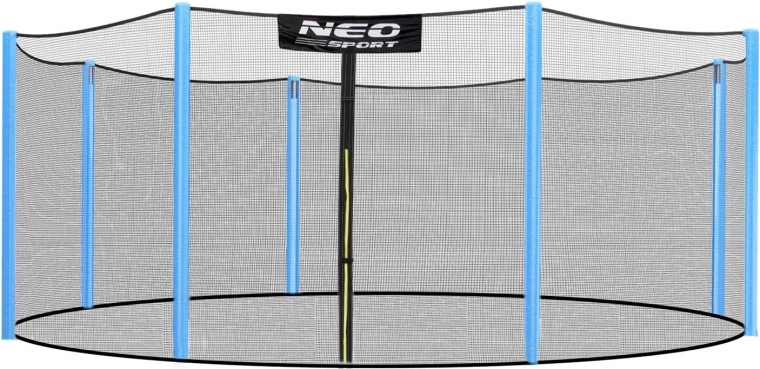 Neo-Sport äußeres Sicherheitsnetz für Trampolin 366–374 cm (12 ft), 8 Stangen