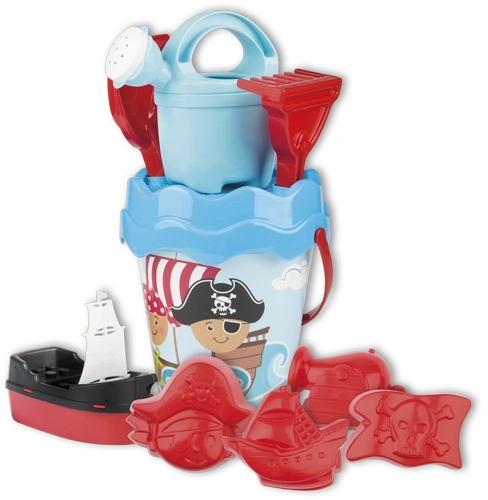 Androni Piratenset für den Sand in Reisetasche – Blau