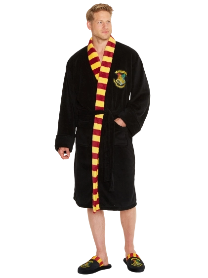 Herrenbademantel Harry Potter Hogwarts
