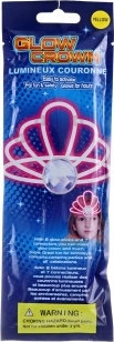 Leuchtende Haar-Krone für Partys