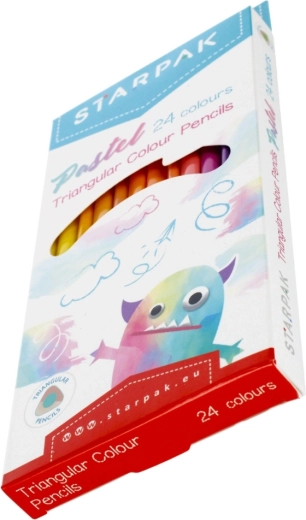 24 zarte Pastellnuancen