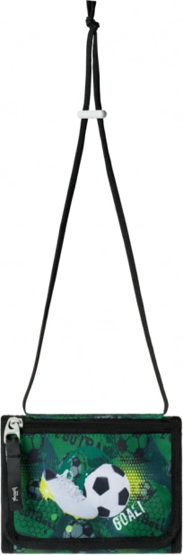 BAAGL Halsgeldbörse mit Fußballmotiv