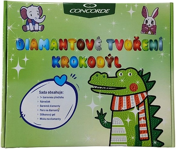 Diamant-Kreation Concorde – Krokodil