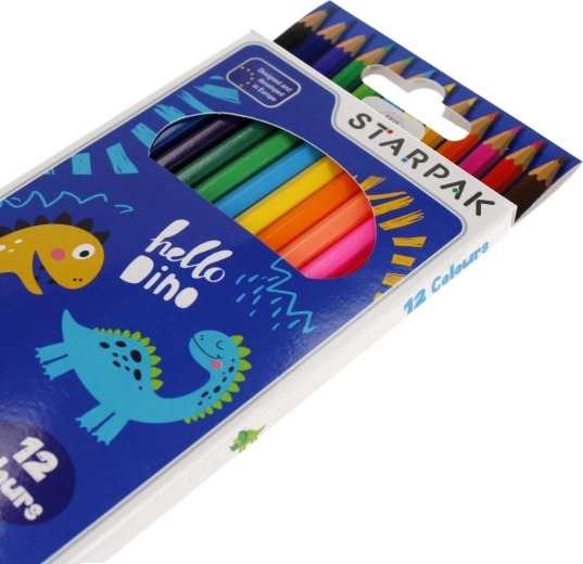 12 kräftige Farben für kreatives Ausmalen