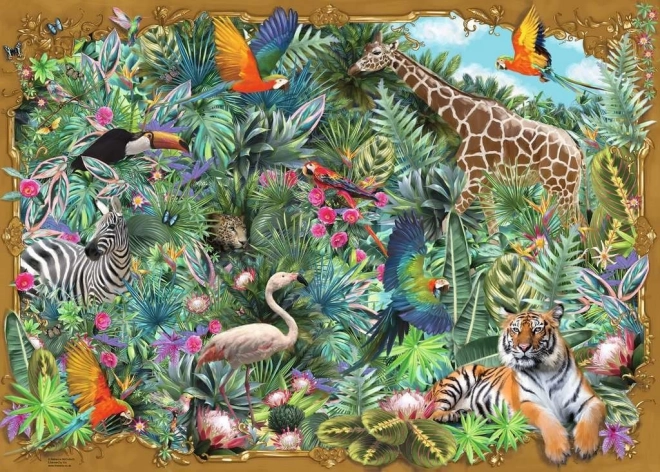 Ravensburger Puzzle 1000 Teile – In den Tiefen des Dschungels