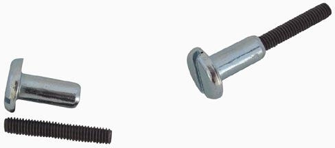 Verbindungsbeschlag 42 mm aus verzinktem Stahl, 50 Stk.