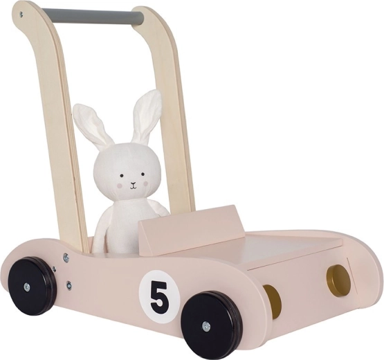 Jabadabado Holz-Lauflernwagen Häschen