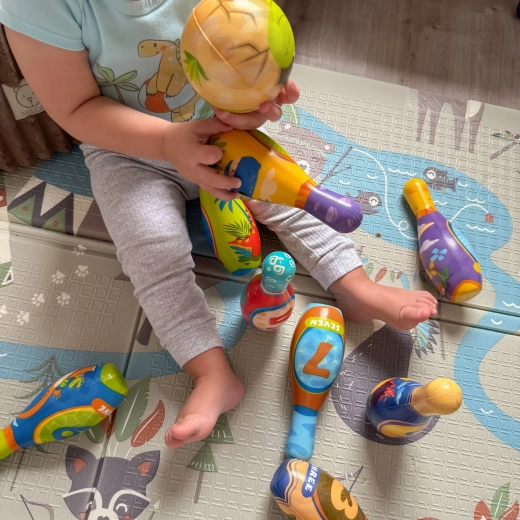 Ein Spiel, das motorische Fähigkeiten fördert