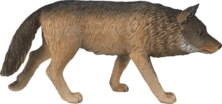 Mojo-Figur Waldwolf – gehend
