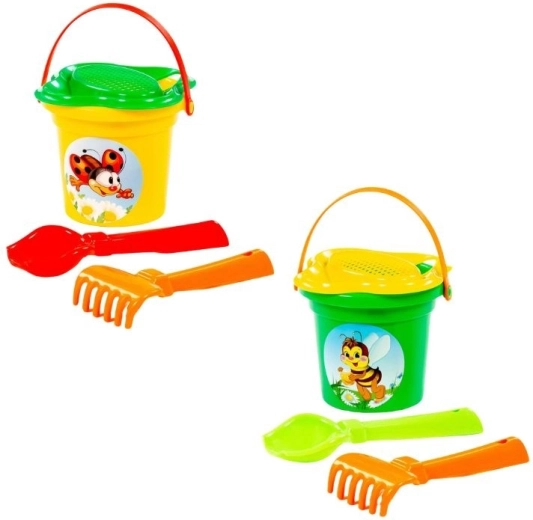 Sandset mit Sieb