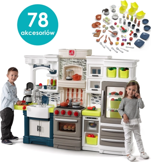 Step2 Kinderküche Elegant Edge mit Zubehör
