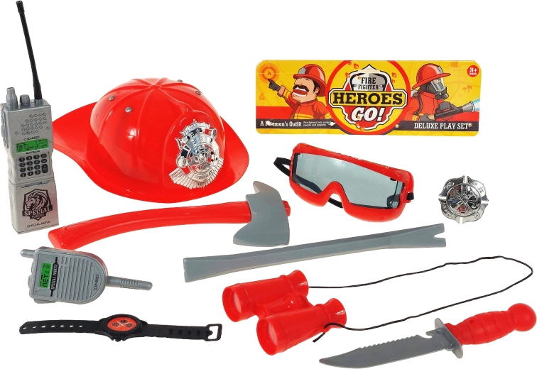 Feuerwehrset mit Helm von Adar