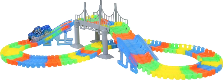 Flexible, frei formbare Strecke