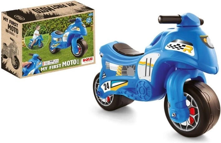 DOLU mein erstes Motorrad blau