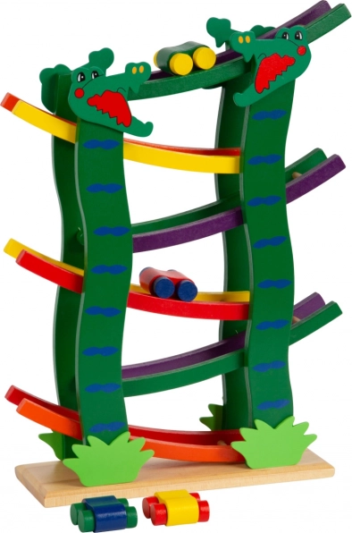 Holz-Rennbahn Krokodil small foot
