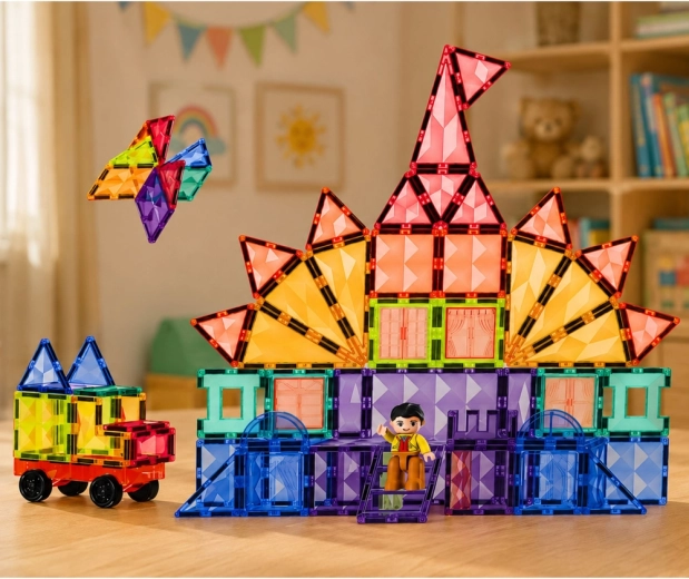 Kreative 3D-Modelle: Burgen, Fahrzeuge und vieles mehr