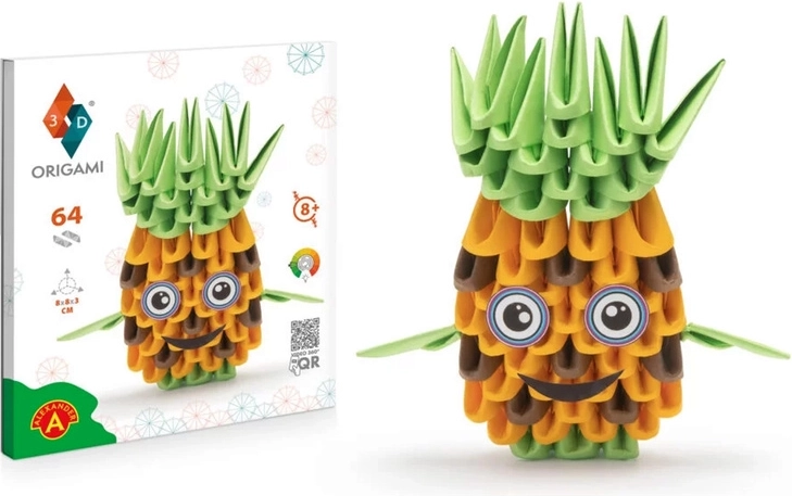 Alexander Kreativset 3D-Origami-Ananas