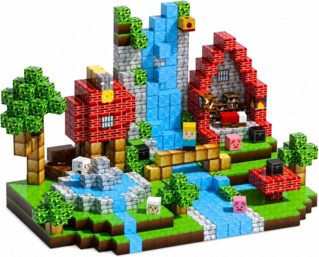 Pixeliges Fantasy-Motiv für kreative Szenen