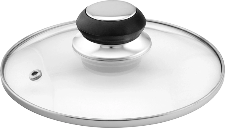 Glasdeckel mit Dampfventil