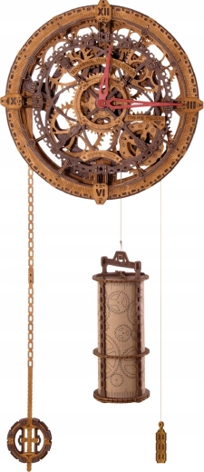 Wooden City industrielle Wanduhr 3D-Puzzle