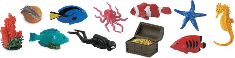Safari Ltd. Set mit Miniaturfiguren Korallenriff