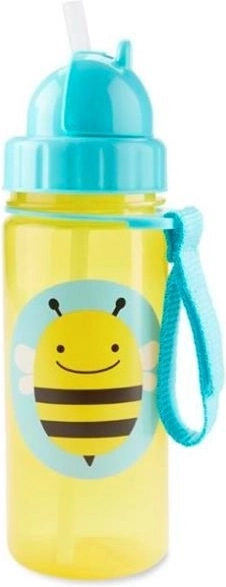 Skip Hop Zoo Trinkbecher mit Strohhalm Biene 385 ml