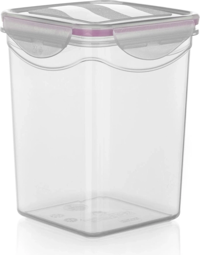 Hermetische quadratische Dose LARA 1,8 l