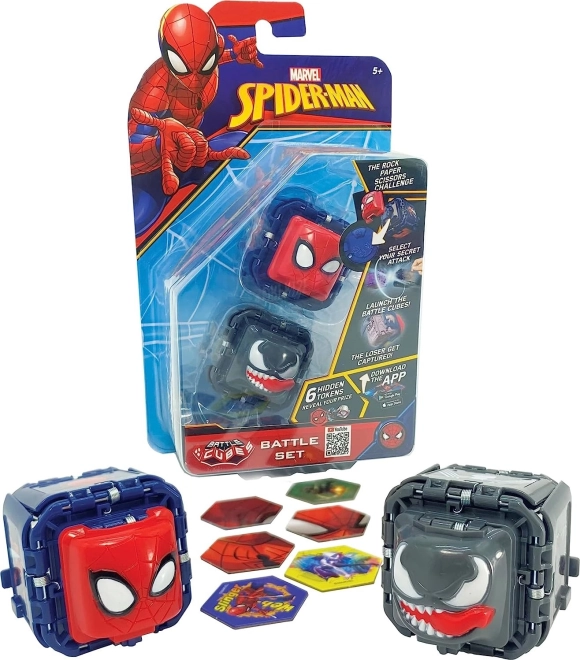 Battle Cubes MARVEL Spider-Man – Set mit 2 Würfeln