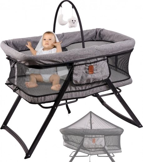 Lulilo Vojago Reisebett und Babywiege 2-in-1