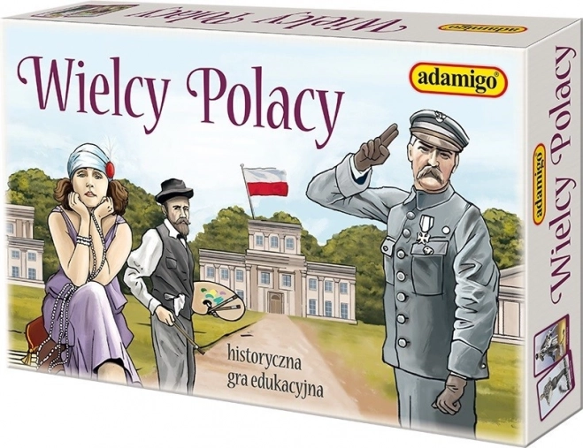 Wielcy Polacy – edukatives Brettspiel über bedeutende polnische Persönlichkeiten