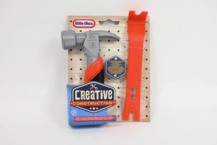 Little Tikes Creative Construction Werkzeugset – Hammer und Schraubzwinge