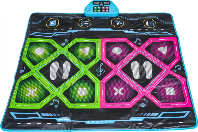 Musikalische Tanzmatte für zwei Spieler