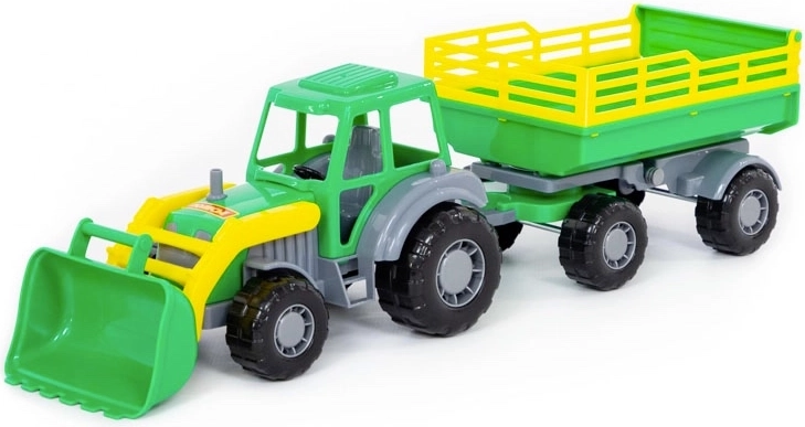 Traktor Meister mit Frontlader