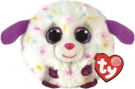 Plüschfreund TY Puffies Munchkin – weißes Hündchen