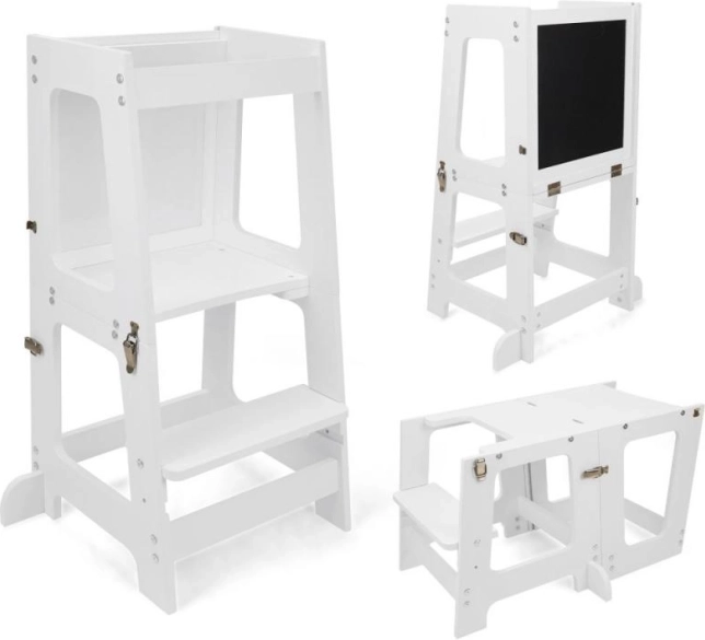 Lernturm 3-in-1 weiß