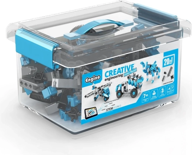 20 Modelle in einem Baukasten